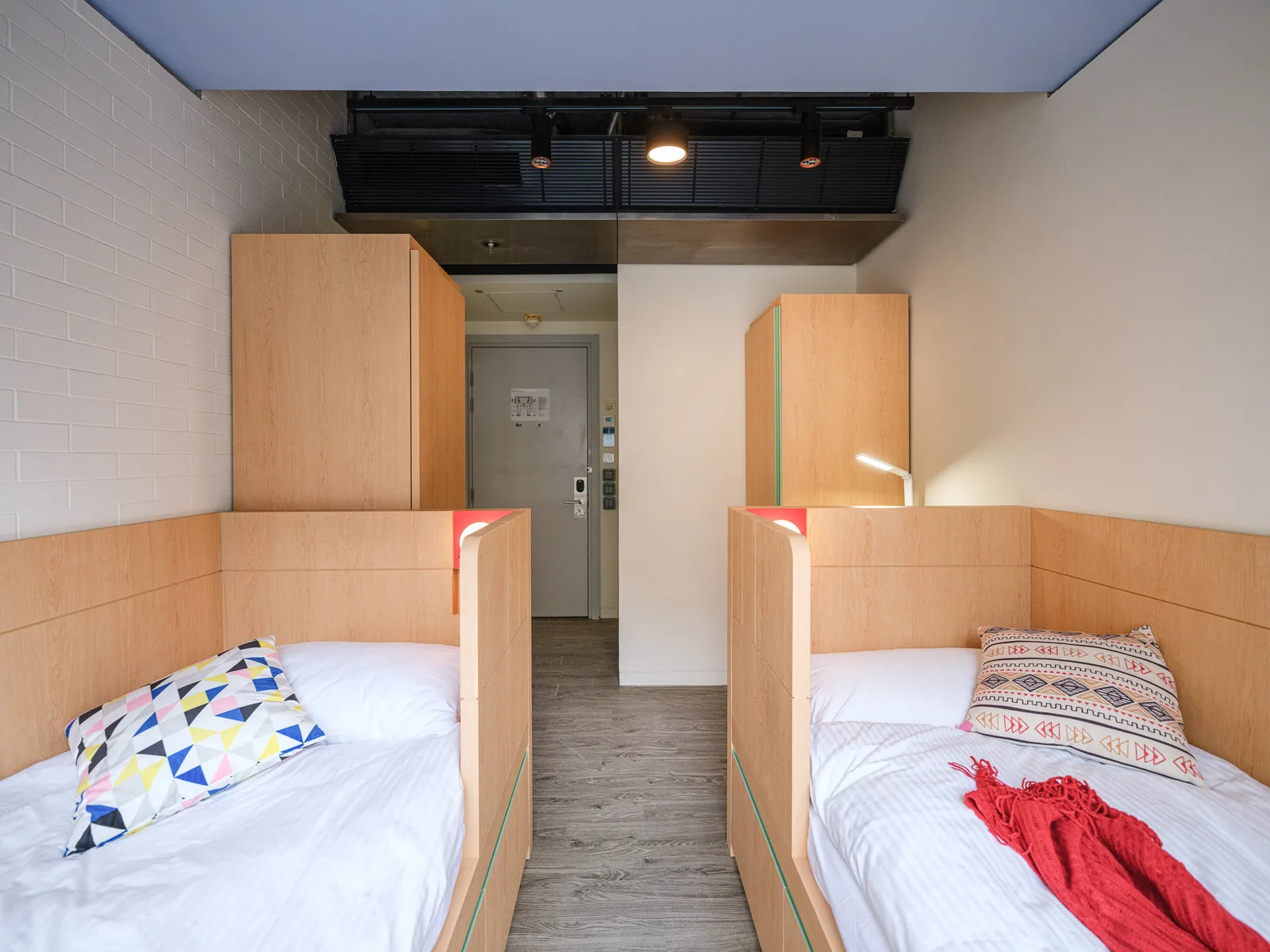 Classic Double student room at Stride co-living, Wong Chuk Hang, Hong Kong