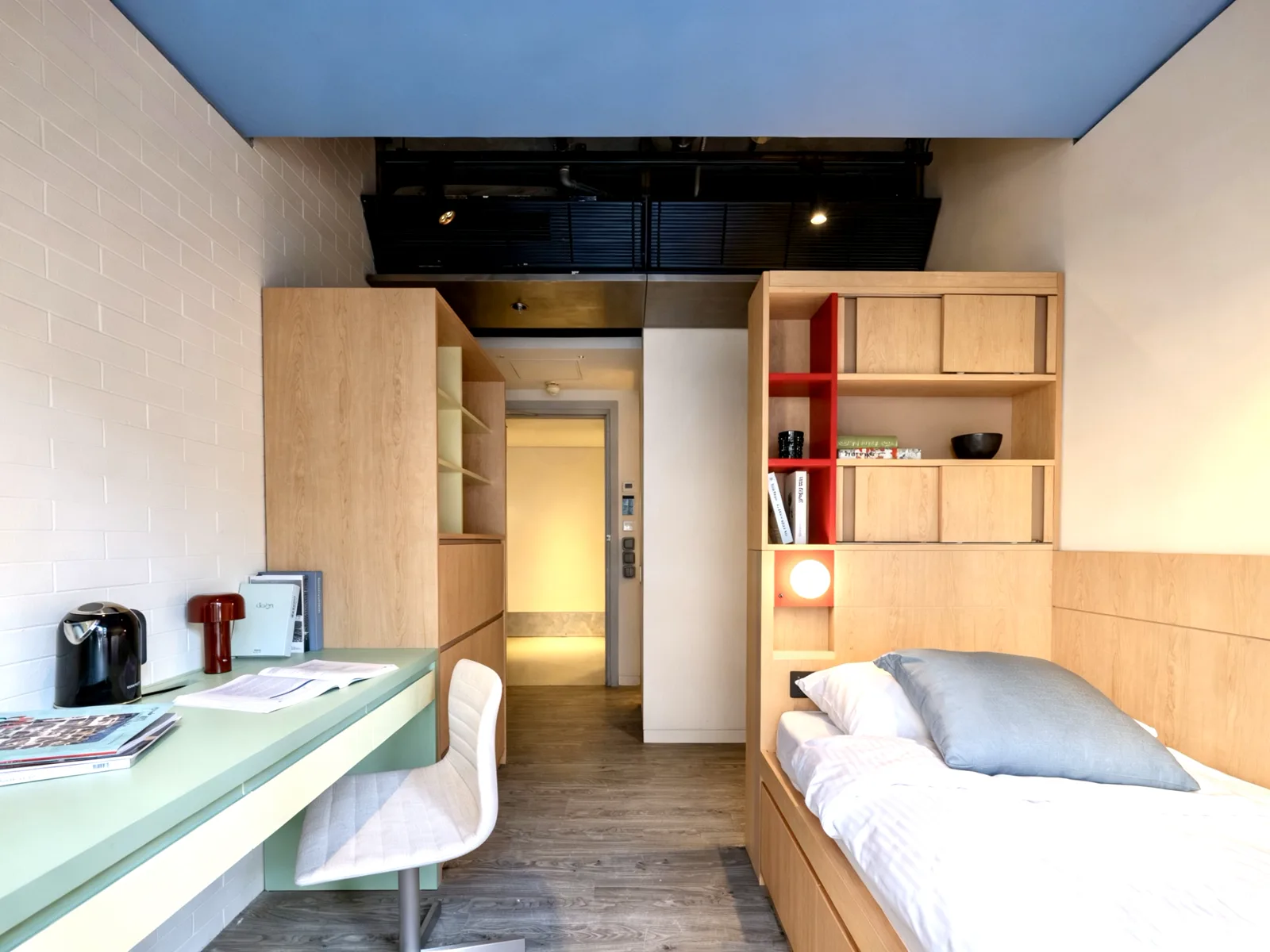 Classic Solo student room at Stride co-living, Wong Chuk Hang, Hong Kong