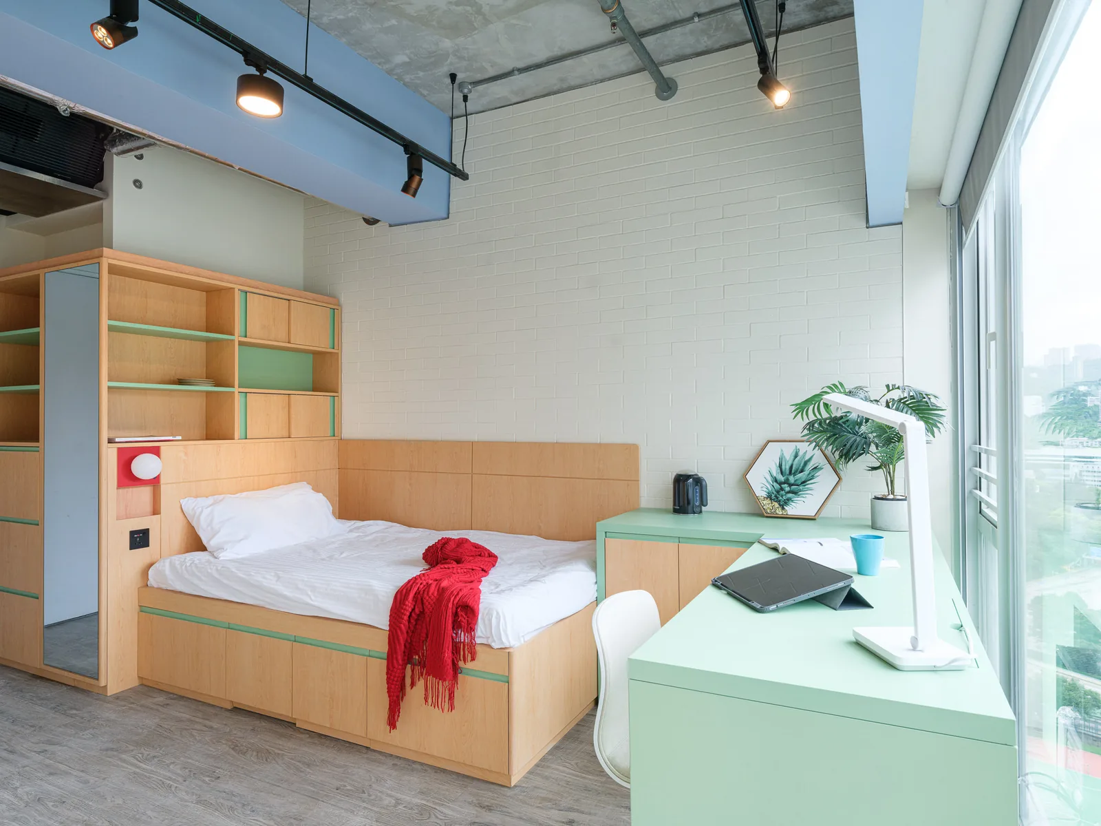 Prestige Solo student room at Stride co-living, Wong Chuk Hang, Hong Kong